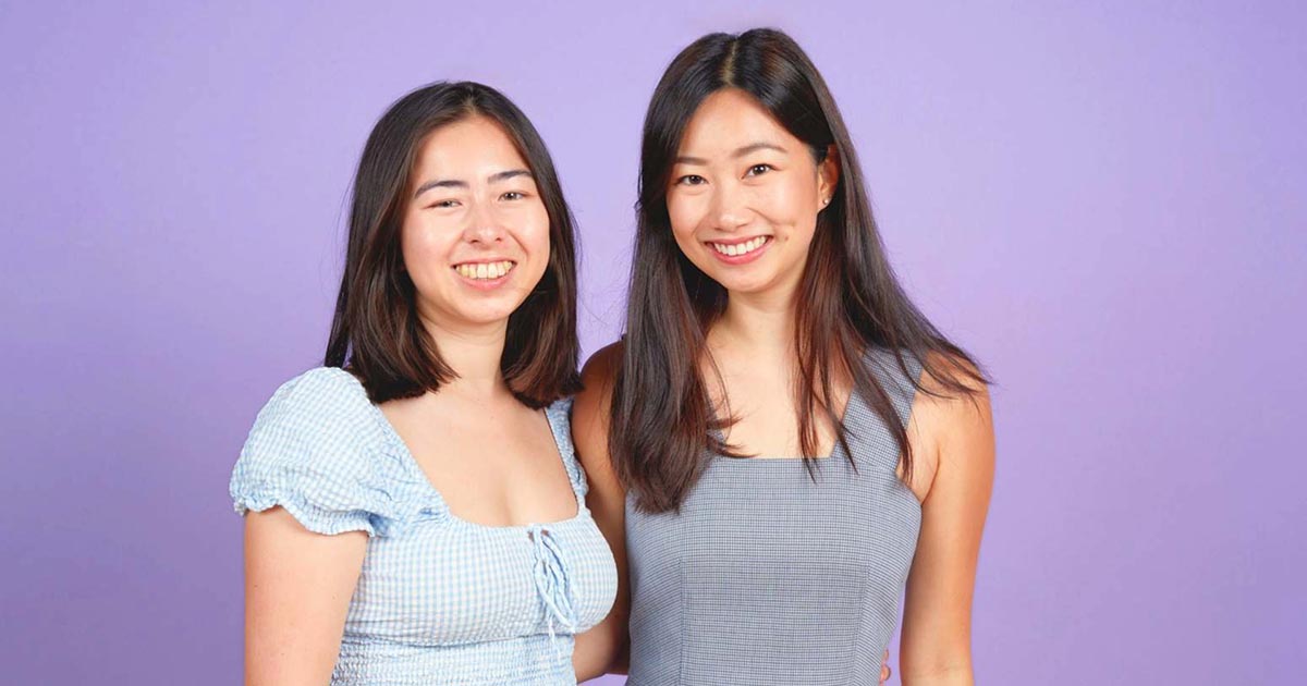 Chloe Beaudoin and Jessica Miao