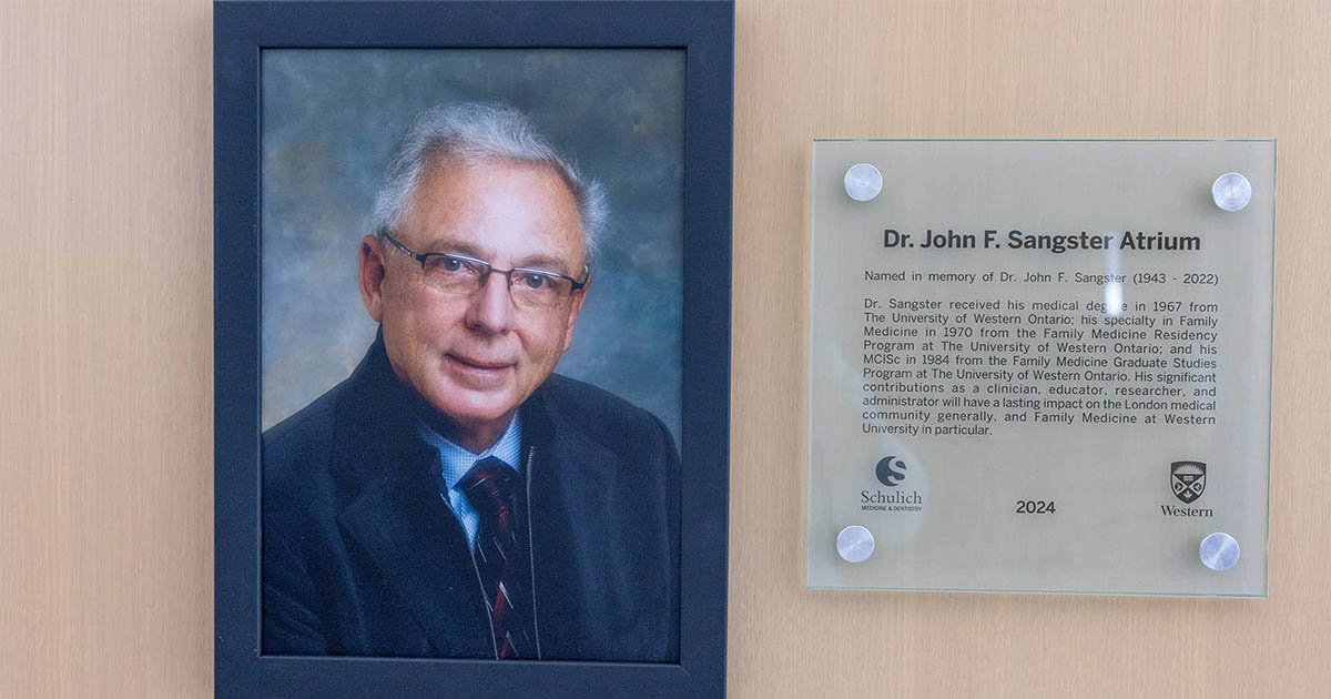 Dr. John Sangster