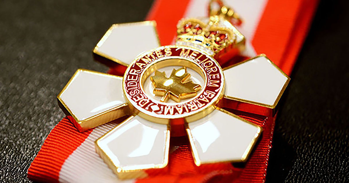 Order of Canada medal