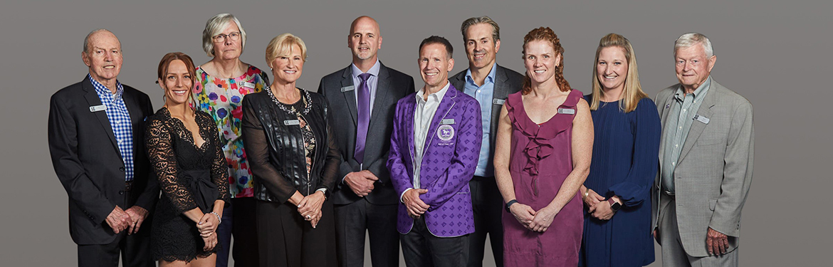 wWestern Mustangs Sports Hall of Fame group photo