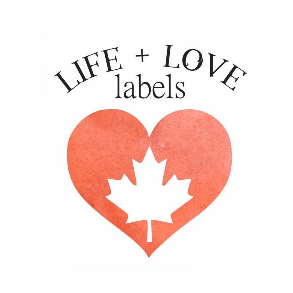 Life + Love Labels logo