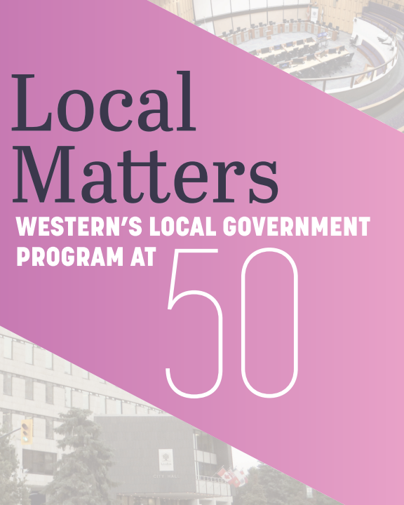 local matters western local government program at 50 book cover