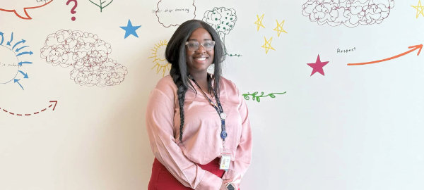 A photo of Education PhD candidate Petra Owusu.