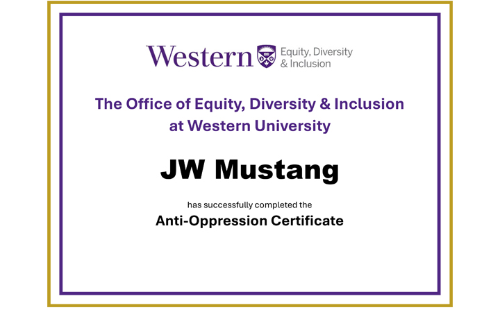 antioppression certificate antioppression certificate