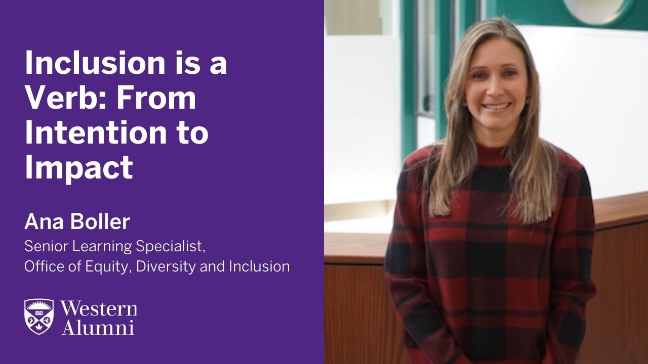 Inclusion Is A Verb From Intention To Impact by Ana Boller